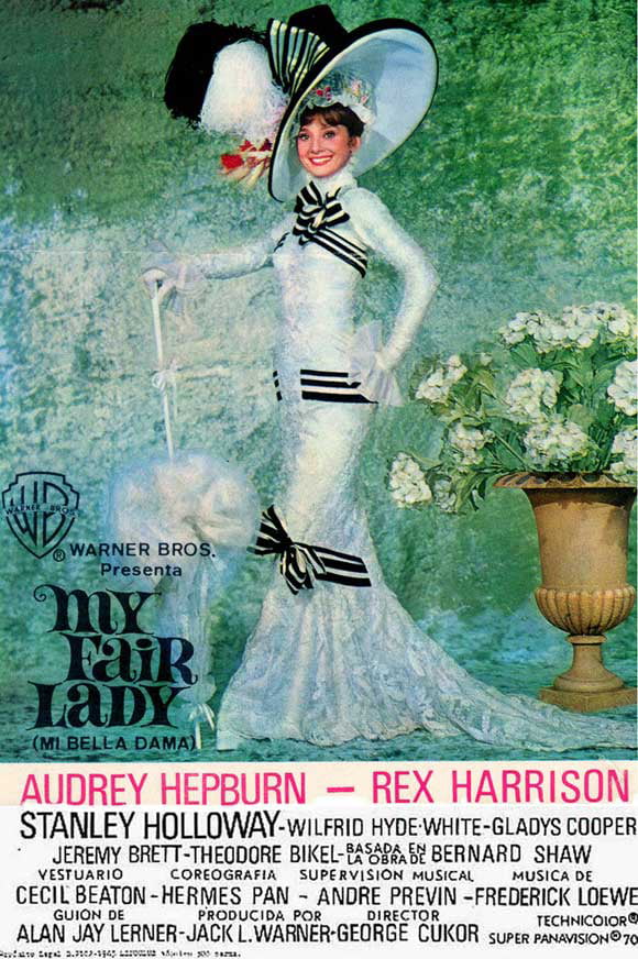 "My Fair Lady" 5.Audrey Hepburn Rex Harrison..Vintage Movie Poster Various Sizes 