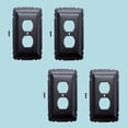 thumbnail image 2 of 4 Switchplate Black Steel Outlet RSF | Renovator's Supply, 2 of 7