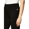 thumbnail image 2 of Energy Zone Women's Cotton Stretch Yoga Pant, Deep Black, Large, 2 of 6