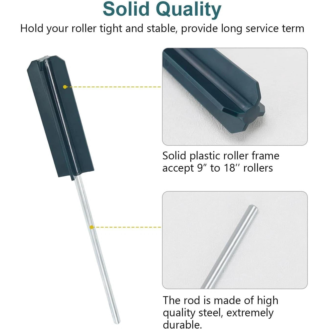 Paint Roller Cleaner Dryer Washer Cleaning Tool for Paint Rollers, Fit 9’’ to 18