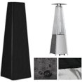 thumbnail image 2 of Patio Heater Cover, Pyramid Heater Cover Tarpaulin, Dust/windproof Outdoor Patio Heater Cover, Superma, Black, 2 of 5