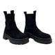 thumbnail image 3 of Botas de caña alta con plataforma, colores negro, gamuza y lona, 3 of 4