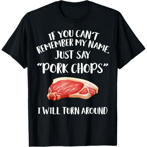 Pork Chop Apparel - Awesome Funny Chops Lover Design T-Shirt