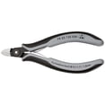 thumbnail image 1 of KNIPEX 79 22 125 ESD Pinzas de precisión de corte diagonal para electrónica ESD Con fundas en dos componentes bruñido 125 mm, 1 of 1