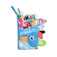 thumbnail image 2 of Libros para bebés, juguetes suaves para educación temprana, juguete sensorial, libro de tela con cola para relleno de medias, regalos de ducha, niños animales voladores, 2 of 8