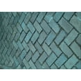 thumbnail image 1 of Ahgly Company Machine Washable Indoor Rectangle Transitional Deep-Sea Green Area Rugs, 4' x 6', 1 of 7