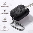 thumbnail image 2 of Funda dGeGe compatible con AirPods Pro de silicona de segunda generación, negra, 2 of 9