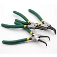 thumbnail image 3 of Circlip Plier Set, 7 Inches External Internal Staight Bent Pliers, 3 of 5
