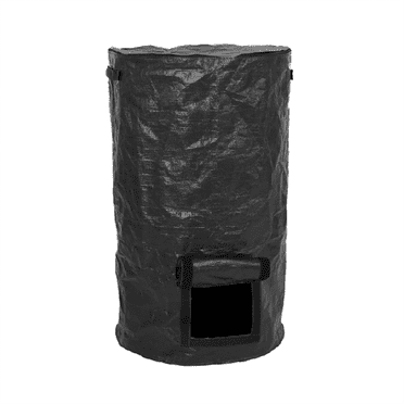 Garden Yard Compost Bag with Lid Waste Sacks Composter 15 Gallon Ferment Manure Collector