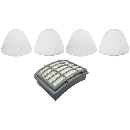Shark Vacuum Parts Nv350 2x Shark Navigator Lift-Away NV350, NV351, NV352, NV355, NV356, NV356E, NV357 Pre-Filter Kits ( 2 Foam + 2 Felt Filters) + 1 Hepa Filter Replaces Shark Part // F651 & F650 ()