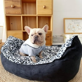 Majestic Pet Faux Suede Bagel Pet Bed for Dogs Calming Dog Bed Washable Extra Large Rust Walmart