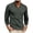 Dark Gray, variant on Mens Long Sleeve Shirts Casual Tops Lightweight Pullover Shirt Button Cotton T Shirt