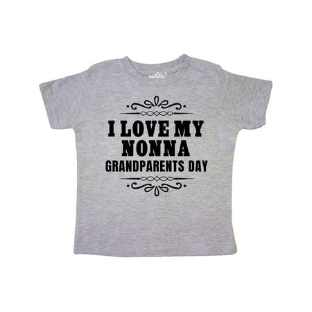 

Inktastic Grandparents Day I Love My Nonna Gift Toddler Boy or Toddler Girl T-Shirt