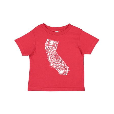 

Inktastic California Silhouette Mandala Gift Toddler Boy or Toddler Girl T-Shirt