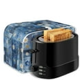 thumbnail image 6 of Yuyamidu Daisy Toaster Covers 4 Slice Bread Toaster Oven Dust Cover Sunflower Wide Slot Kitchen Appliance Cover Blue Baking Supplies Protection Cover Keep Clean from Oil Liquid Stains, 6 of 7