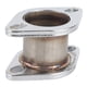 thumbnail image 1 of Silenciador tubo extensión brida escape acero inoxidable adaptador automóvil Universal Jadeshay  A, 1 of 9