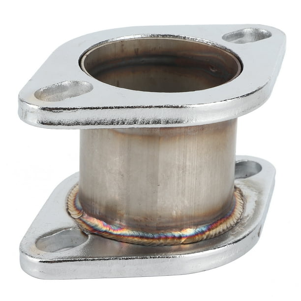 Silenciador tubo extensión brida escape acero inoxidable adaptador automóvil Universal Jadeshay A