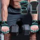 thumbnail image 5 of Guantes de entrenamiento Medio dedo antideslizante Palma de silicona | Fitness, Levantamiento de pesas, Levantamiento de pesas, Entrenamiento cruzado, Ciclismo | Malla transpirable, agarre, 5 of 5