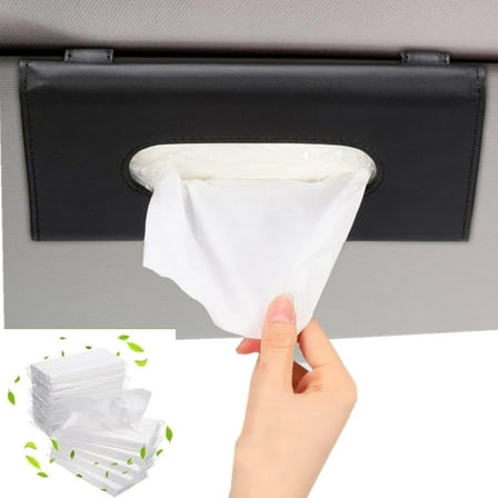 Car Tissue Refills, GIXUSIL 8 Packs Facial Tissues for Auto Visor Tissue Holder, Ultra Soft Facial Tissue, 2-Ply, 50 Sheets Each Pack, 450 Sheets Tissues Refillable