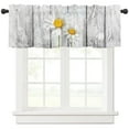 thumbnail image 3 of Daisy Waterdrop Wood Grain Curtains For Living Room Kitchen Curtain Bedroom Decorative Window Treatments Home Drapes, 3 of 7