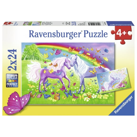 Rainbow Horses 60 PC Puzzle (Other)