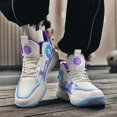 thumbnail image 5 of Bolognifi Men's High Top Basketball Shoes, Breathable Mesh Basketball Boots Suitable for Indoor/outdoor Games, 5 of 8