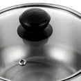 thumbnail image 2 of Shisuyan Casserole Antiadhésive Fond Rond Poignée Ergonomique Argent 1 Pce 12.4 X 6.7 X 3.7 Po, 2 of 9
