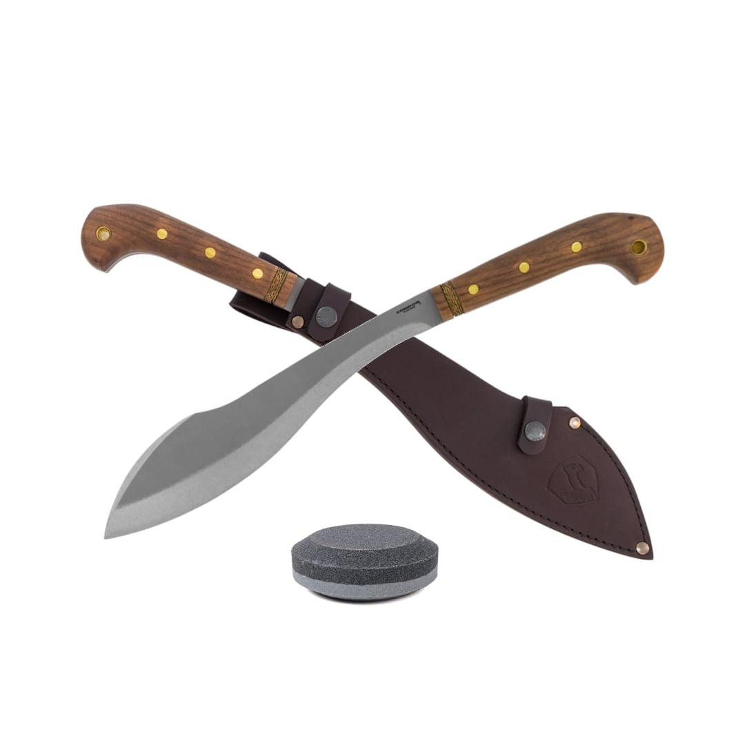 Condor Tool & Knife Amalgam Machete, Walnut Handle, Hand Crafted Welted