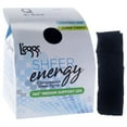 thumbnail image 6 of Leggs Sheer Energy Compression Sheer Tights, Q, Jet Black, 1 pc, 6 of 7