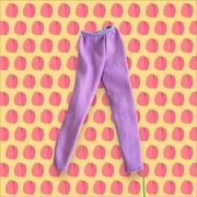 Lol Surprise doll OMG Bartz PANTS Purple PANTS 1990s FASHION DOLL CLOTHES Lace Bottom Tights Leggings