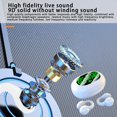 thumbnail image 6 of AZXY Earbuds Wireless Bluetooth,True Wireless Earbuds,Open Ear Headphones,Sports Ear Buds Noise Cancelling, 6 of 9