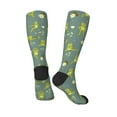 thumbnail image 4 of Bingfone Compression Socks For Women And Men Long Socks For Running Athletic Cycling Nurse-Cute Yoga Frogs, 4 of 9