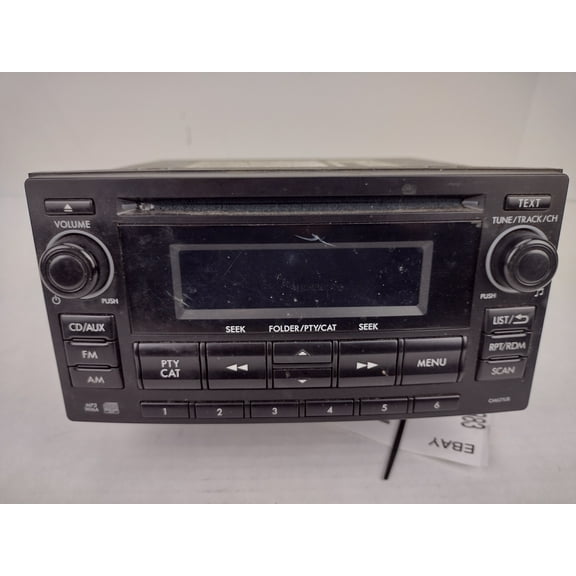 Pre-Owned 12 13 14 Subaru Impreza AM FM CD Radio Receiver OEM - Verify Specific Vehicle Fitment In Description - (Good)