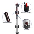thumbnail image 4 of 110-120V US Plug 50W Submersible Aquarium Heater with Adjustable 20-34℃ Temperature, Double Insulation, Power Indicator, Glass Body, 85cm Cable, Suction Cups for 60L Freshwater Fish Tank, 4 of 6