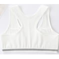 thumbnail image 3 of Girls Training Bra Teen Cotton Developed Kids Sports No Wire TrainerWireless Bras for Women Teens 7-13 Years, 3 of 5