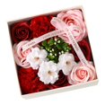 thumbnail image 2 of BKER Coffret Cadeau de Savon Parfumée à l'Huile Roses Fleurs Fête des Mères, 2 of 5