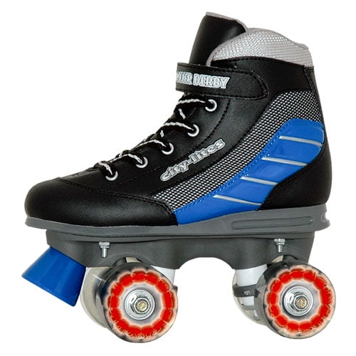 Roller Derby Boys' City Lites Skates, Sizes 1-5