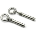 thumbnail image 2 of Anchor Bolts,Expansion Bolts 1Pcs M6 M8 M10 Anti-Loose 304 Stainless Steel Sheep Eye Pull Screw Belt Expansion Screws Hanging Swing Hook Anchor Bolts (Length : 80mm, Size : M8) (Color : 60mm, Size :, 2 of 3