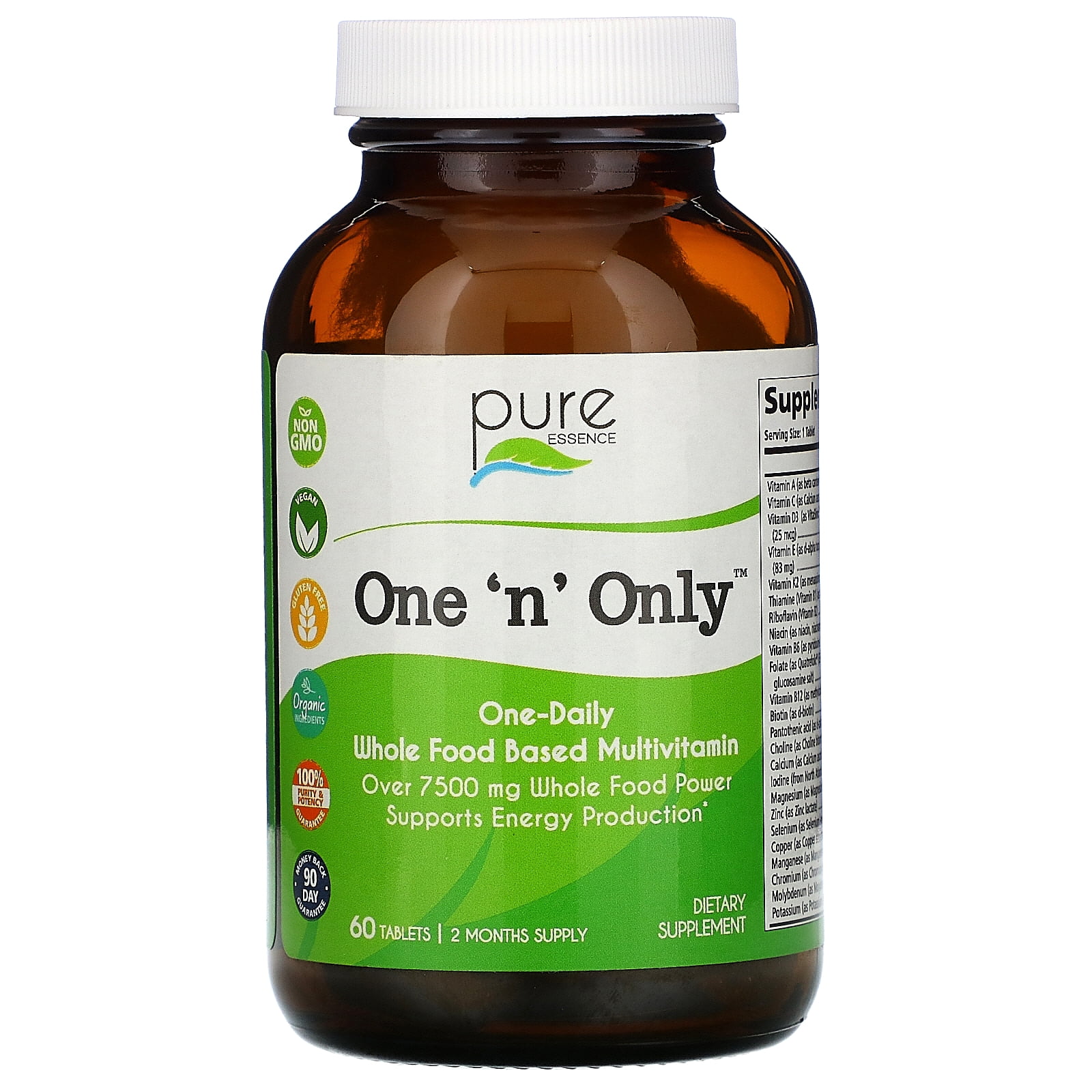 Pure Essence One 'n' Only, 60 Tablets - Walmart.com - Walmart.com