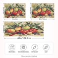 thumbnail image 4 of Haosy Satin Pillowcase for Hair and Skin Standard Cooling Silk Pillow Case with Envelope Closure Apple Tomato Grape Mango 20"x26", 4 of 9