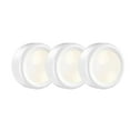 thumbnail image 1 of LED Spotlights Battery Operated with Remote Control, Pack of 3 LED Spot Display Case Lighting Wireless Cabinet Lighting Dimmable Under-Unit Light Kitc, 1 of 3