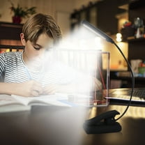 TOPRenddon Flexible Clip-On Reading Light for Books in Bed – 3 Dimmable Modes Eye-Caring Book Lamp, Portable Night Light for Camping & Travel