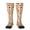 2 Black-2, variant on Hot Dog Burger Print Thigh High Socks Extra Long Stretchy Sock Women Over Knee High Opaque Stocking Daily Wear