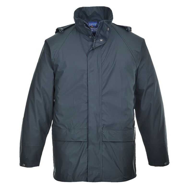 Portwest Workwear Mens Rain Jacket Olive Medium