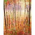 thumbnail image 2 of Roko, Ken 26x32 White Modern Wood Framed Museum Art Print Titled - Golden Meadows 2, 2 of 4