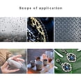 thumbnail image 4 of 102 Wool Felt Polishing Buffs, 10/13/25mm Assorted Sizes, Compatible with Rotary Tools, 4 of 4