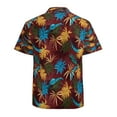 thumbnail image 3 of High Quality Hawaiian Shirts for Men Short Sleeve Aloha Beach Shirt Floral Summer Casual Button Down Shirts Blouses O94MNV, 3 of 7