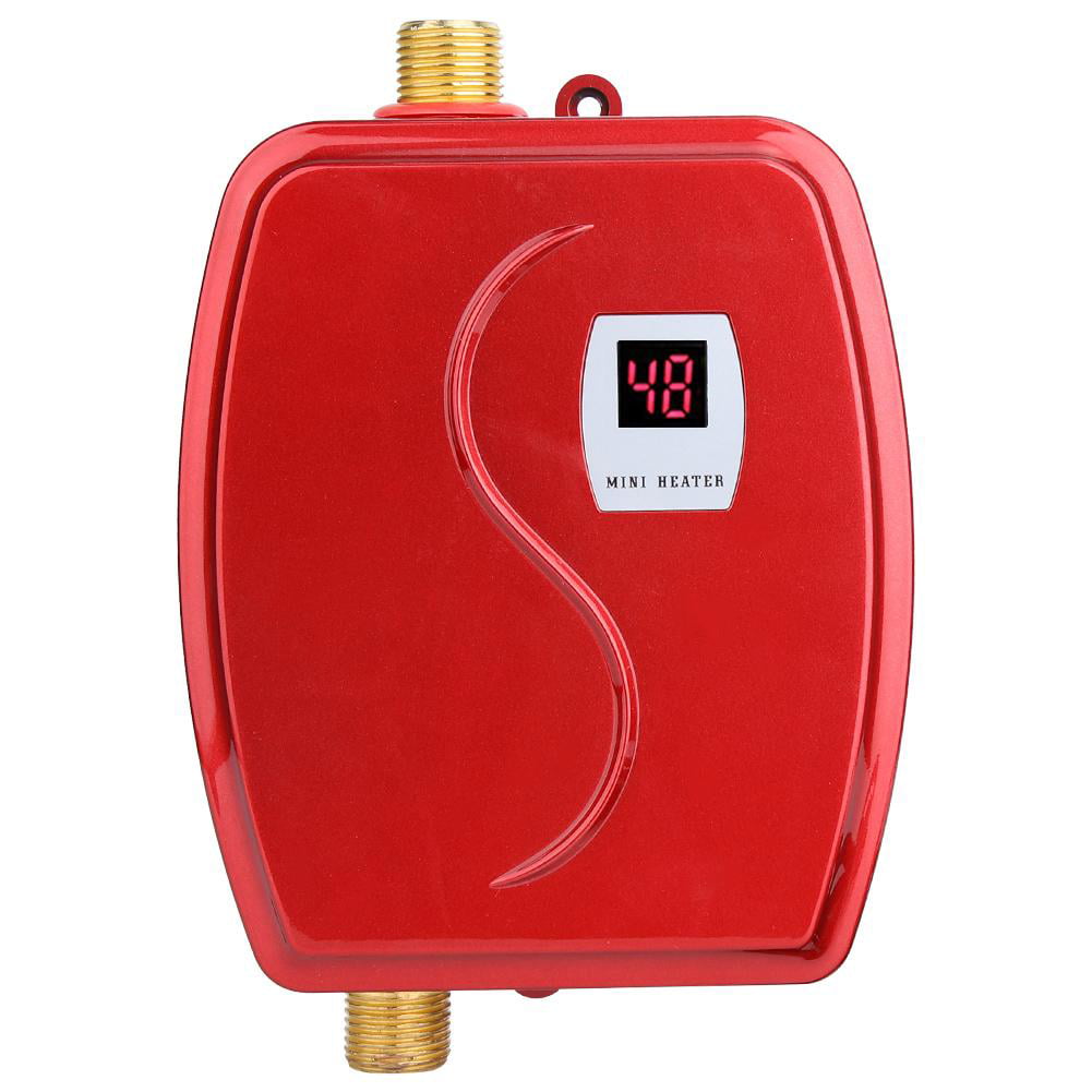 3000W Mini Tankless Instant Electric Hot Water Heater On Demand House Shower US
