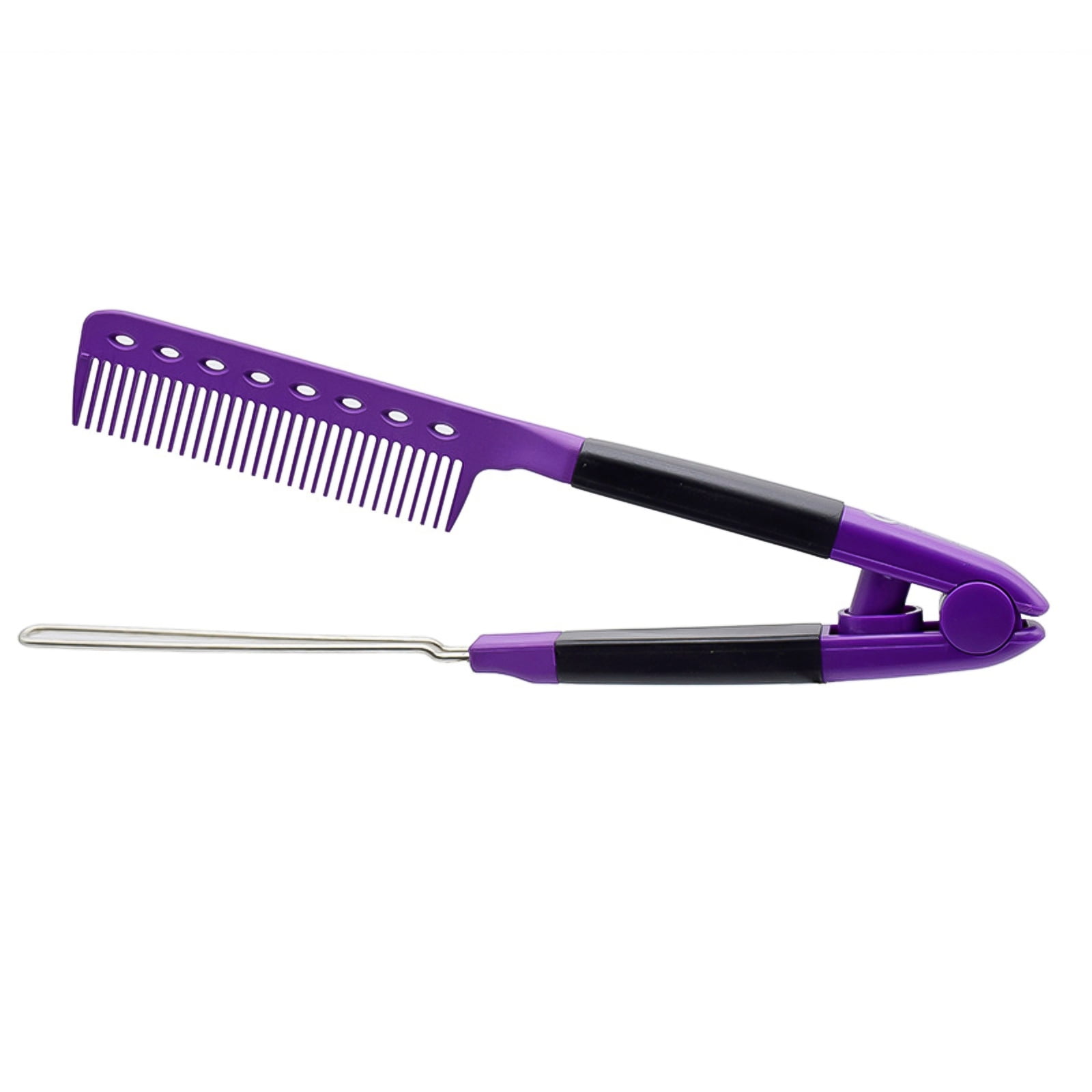 Straight Hair Styling Comb Plywood Comb V Type Straight Hair Comb