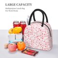 thumbnail image 5 of Daiia Cute Hand Drawn Hearts Pattern Lunch Bag , Insulated Lunch Box, Small Leakproof Cooler Food Lunch Containers Reusable High Capacity Lunch Tote Bags-One Size, 5 of 6